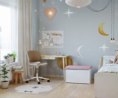 Cutie de jucarii Daria - panou roz