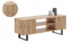 Dulap RTV Focus loft 135 cm - decor sipci stejar craft