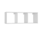 Biblioteca modulara MODUS 3x1 alb