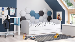 Pat de o persoana Luk 160x80 cu sertar