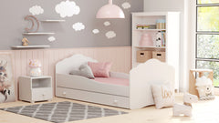 Pat de o persoana Fala 140x70 cu sertar