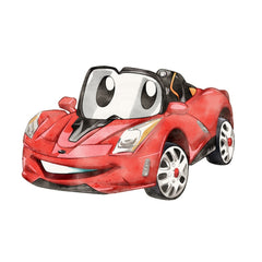 Pat dublu Luk 160x80 - Masina de curse