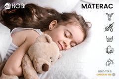 Pat copii LUK 160x80 cu balustrade - Tren