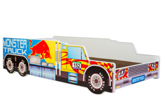 Pat auto copii 160x80 - Monster Truck