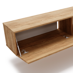 Dulap RTV Nicole 160 cm - culoare Stejar Craft