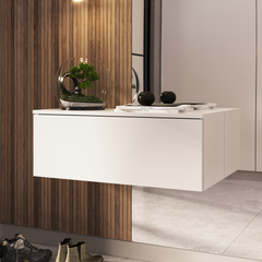 Dulap RTV Nicole 80 cm - culoare Alb