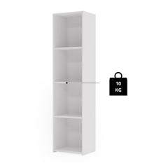 Raft LONI 160x40 cm - culoare Alb