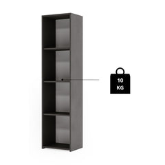 Raft LONI 160x40 cm - culoare Gri