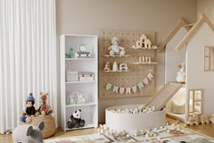 Biblioteca LONI 160x60 cm - culoare Alb