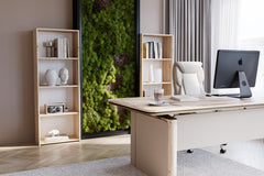 Biblioteca LONI 160x60 cm - culoare Stejar Artisan