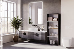 Raft LONI 160x60 cm - culoare Gri