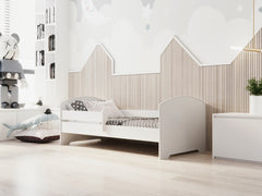 Pat de o persoana Luk 160x80 cu balustrada