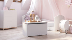 Cufar de jucarii Daria alb