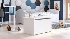 Cufar de jucarii Daria alb