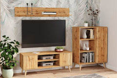 Biblioteca Fondi - mestesuguri din stejar in stil scandinav