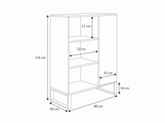 Biblioteca Fondi - picioare metalice
