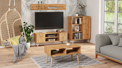 RTV Focus 155 cm stejar craft gold