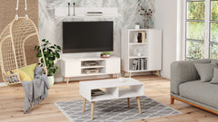 Masuta de cafea Sandi alba