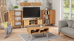 Masuta de cafea Sandi stejar craft gold