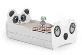 Pat pentru copii Panda 140x70 cu sertar