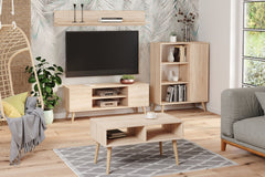 Raft 100 cm - stejar sonoma