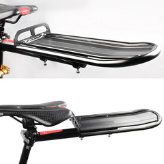 Portbagaj bicicleta universal aluminiu prindere suport sa 25-34 mm negru