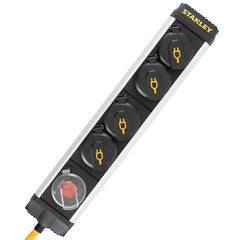 Prelungitor de exterior 4 socluri cu protectie 3200w lungime 2 m ip44