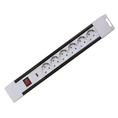 Prelungitor interior 6 prize protectie supratensiune intrerupator 1.5m alb Home