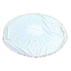 Prosop mare de Plaja super absorbant forma rotunda diametru 150cm model Ananas