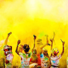 Pudra Neon UV Holi fx colorata 100 g culoare Rosu