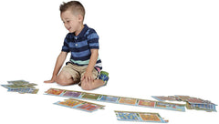 Puzzle de podea Treuletul numerelor - Melissa & Doug