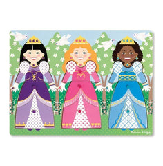 Puzzle din lemn Imbraca Printese