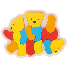 Puzzle din lemn Trei Ursuleti