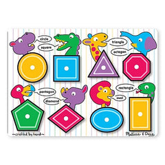 Puzzle lemn Forme geometrice Melissa and Doug