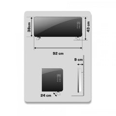 Radiator Smart Touch cu WIFI compatibil cu Android si iOS 2000W