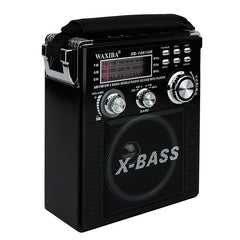 Radio portabil FM/AM/SW cu MP3 player, slot USB SD Design Retro Waxiba