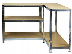 Raft depozitare metalic pe 5 nivele adancime 30 cm sarcina maxima suportata 875 kg 180x90x30 cm
