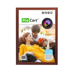 Rama foto a4 pentru perete sau birou aspect vintage lemn culoare maro