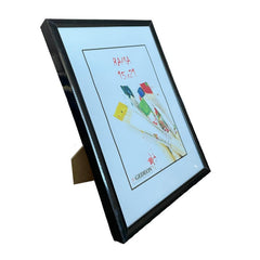 Rama foto clasica bessie cadru negru format 15x21