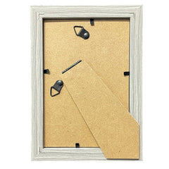 Rama foto freya de birou sau perete 10x15 cm design simplu cadru lemn gri