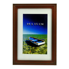Rama foto Neil 10x15cm din lemn Procart - culoare Maroniu