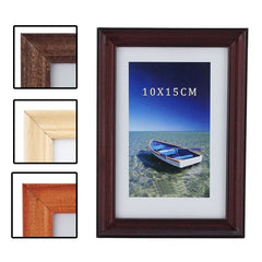 Rama foto willa format 10-15 contur lemn pentru birou culoare natur