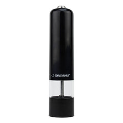 Rasnita electrica pentru Piper si Condimente cu lumina Led Esperanza Malabar Neagra