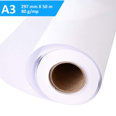 Rola hartie a3 297-50m 80g pentru Copiator