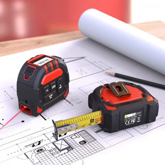 Ruleta laser telemetru cu LED si port USB distanta 5m - 40m
