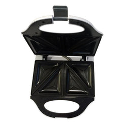 Sandwichmaker Dublu cu suprafata Antiaderenta si carcasa metal 750W Home