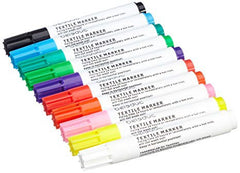 Set 10 carioci pentru Textile - Beleduc