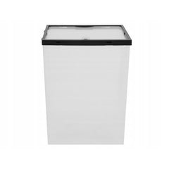 Set 10 cutii depozitare incaltaminte 305x215x125cm clapeta inchidere transparent
