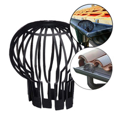 Set 2 parafrunzar jgheab scurgeri terase plastic 132 x 145cm negru