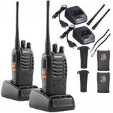 Set 2 Walkie Talkie Baofeng BF888s PMR raza 6 km cu accesorii incluse